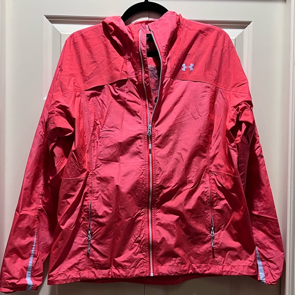 Under Armour cold-gear runners wind breaker